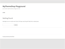 Tablet Screenshot of demo.mythemeshop.com
